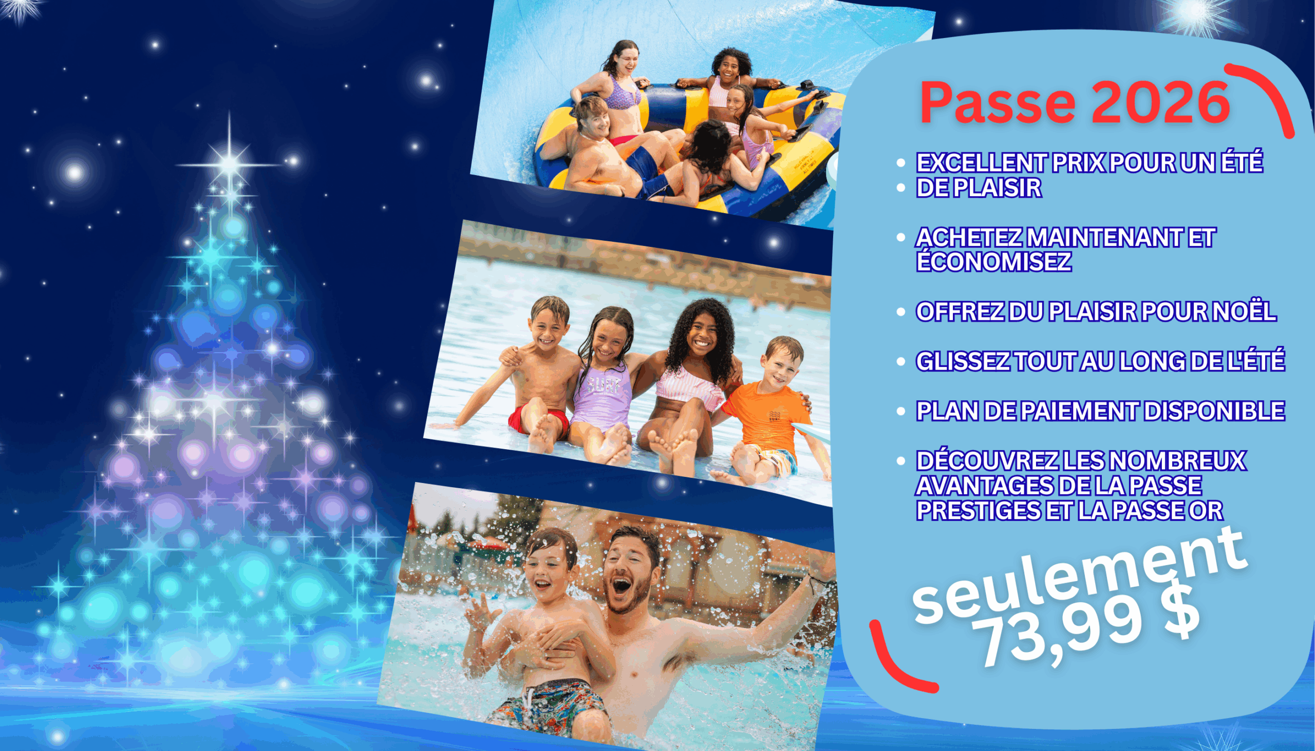 GIVE THE GIFT OF FUN FOR CHRISTMAS (1) Go again and again with a Season Pass